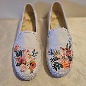 Keds Rifle Paper Co Triple Kick Women' Shoes Sneaker Size 5.5 Floral WF58368M